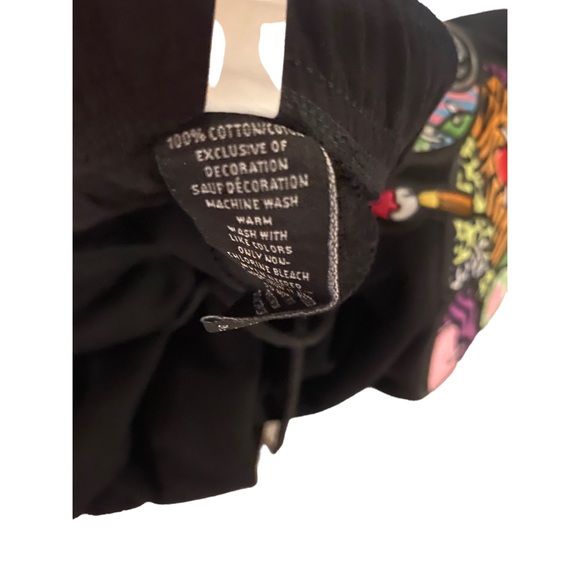 Eternity Outfit Mens T Shirt & Sweat Pants 2X Black Bear Multi Short Sleeve Crew - Picture 12 of 16